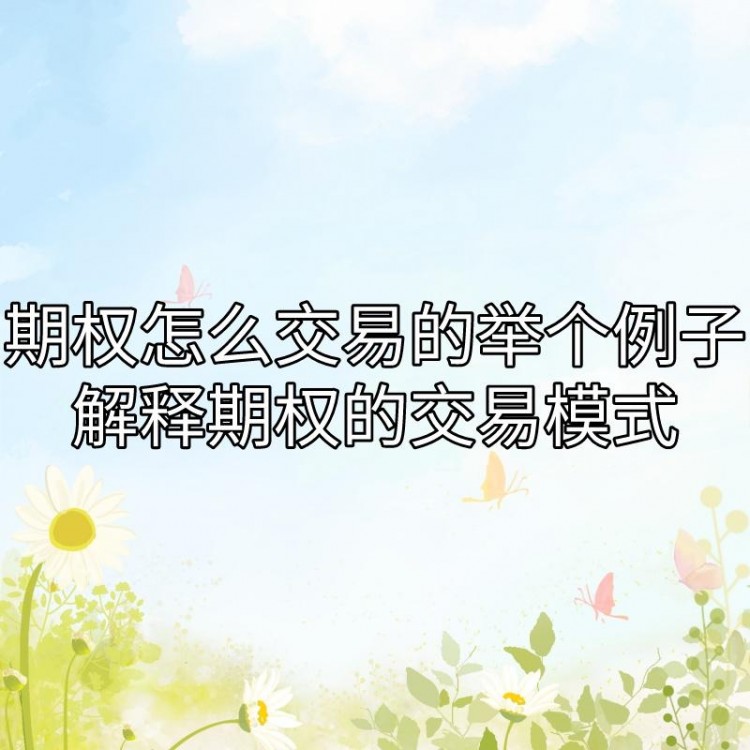 如何進行期權交易？能否解釋期權的交易模式？