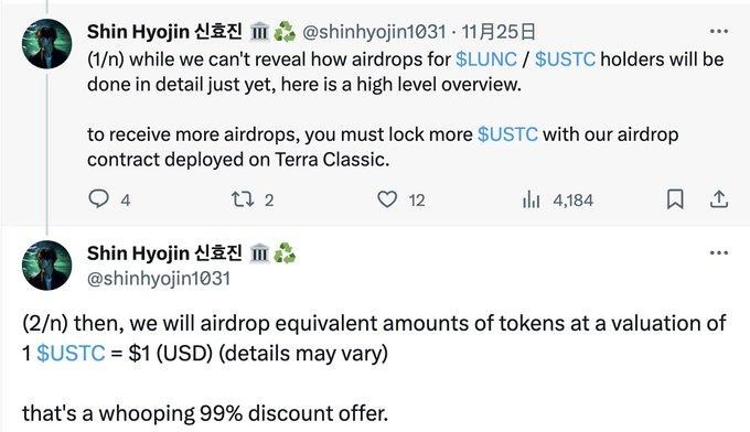 長推：一天暴漲 150%，對 USTC 理解“正式”和“正確”