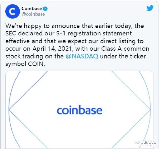 關(guān)于Coinbase上市，這里有你想知道的一切