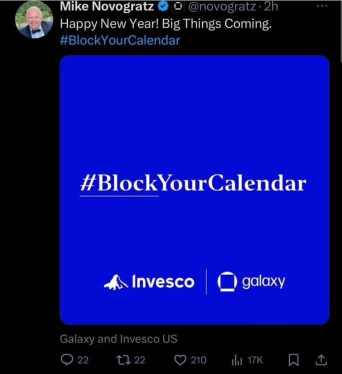 Galaxy首席CEO預(yù)示比特幣ETF前景大揭秘「大事將至」